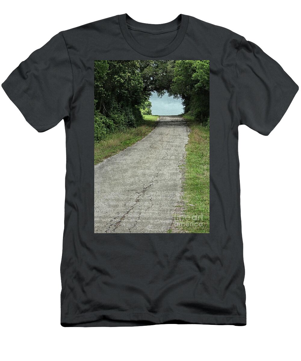 All T-Shirt featuring the photograph A Road With No Name by Ella Kaye Dickey