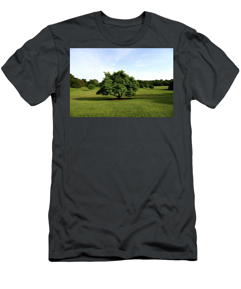 Kenwood House T-Shirt featuring the photograph A View From Kenwood House by Aidan Moran