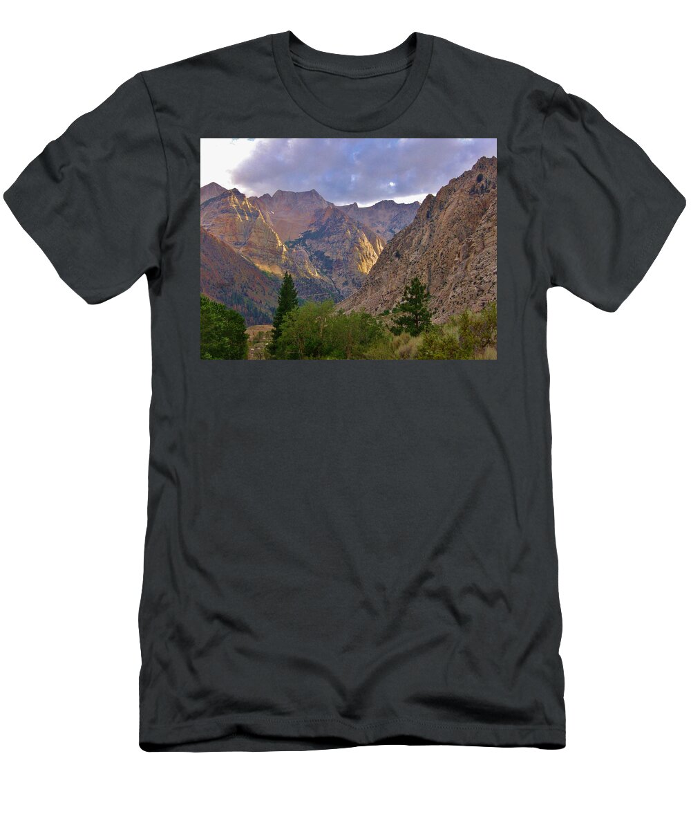 Sky T-Shirt featuring the photograph About The Light by Marilyn Diaz