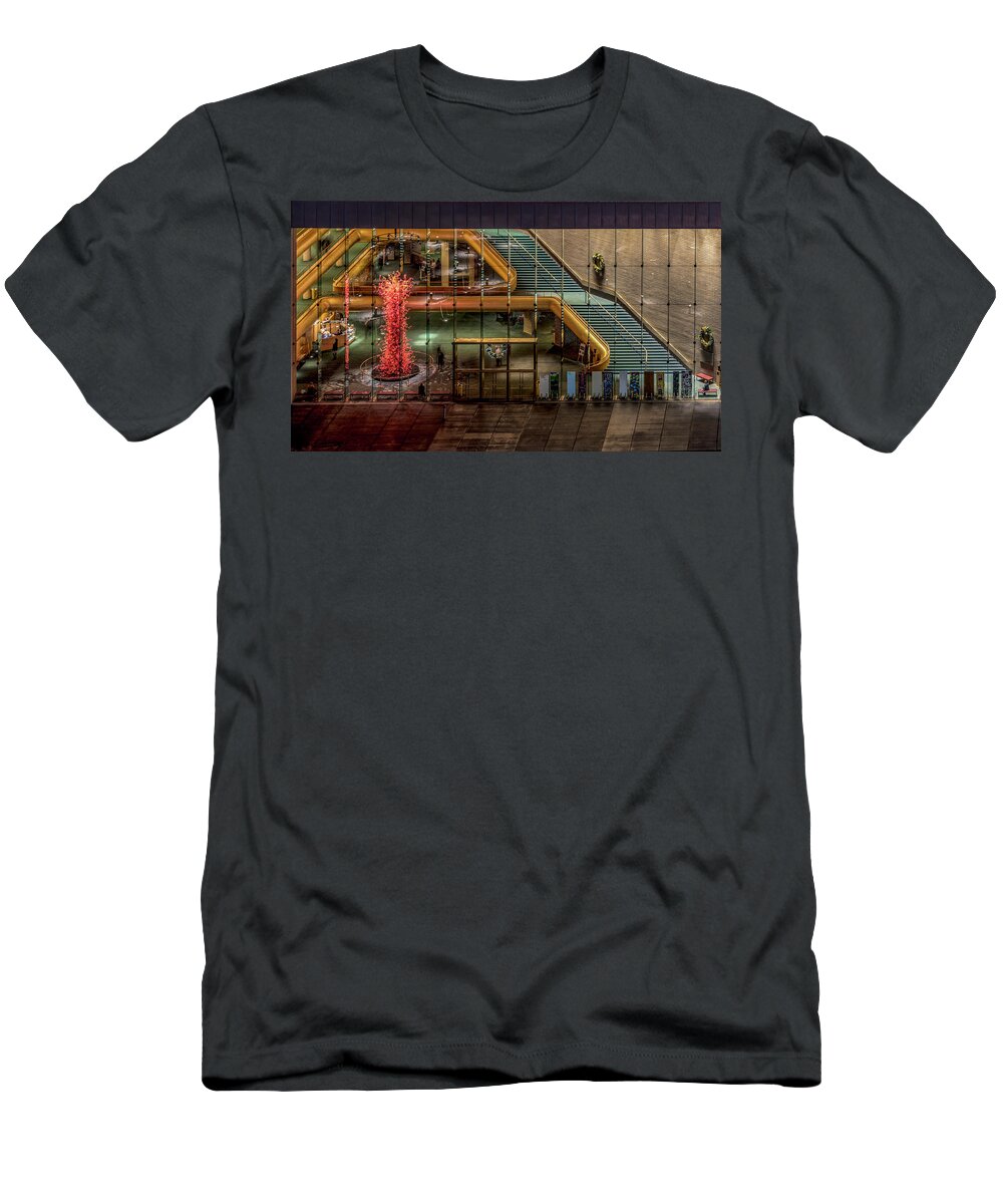 Salt Lake City T-Shirt featuring the photograph Abravanel Hall by Michael Ash