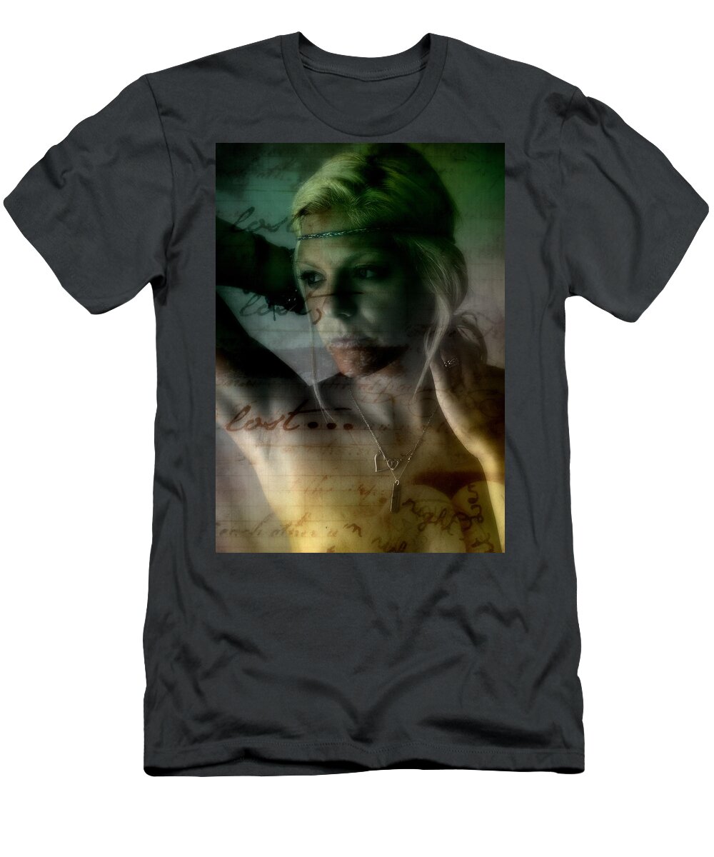 Portrait T-Shirt featuring the photograph Abstract by Bill Munster
