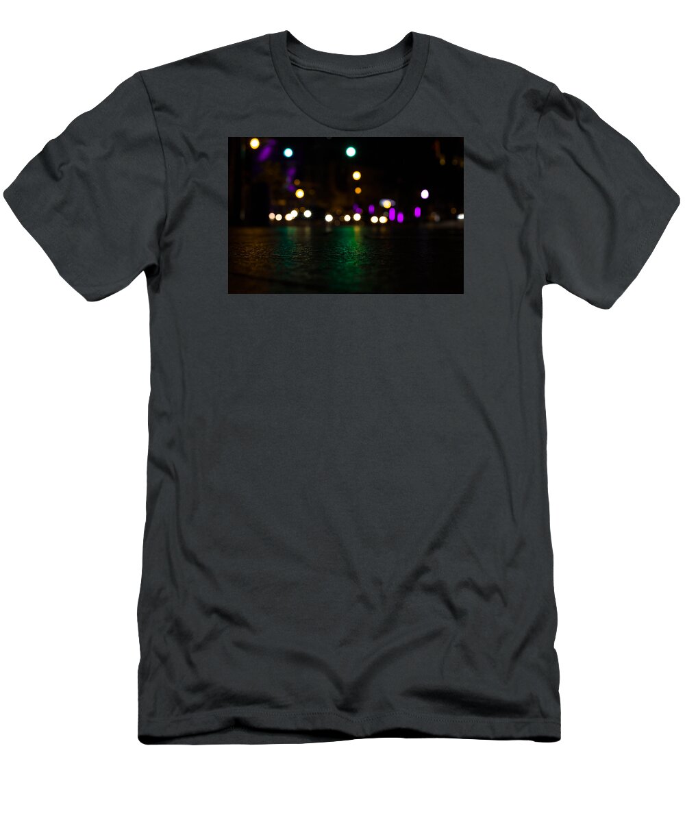 Colorful T-Shirt featuring the photograph Abstract Color by Mike Dunn