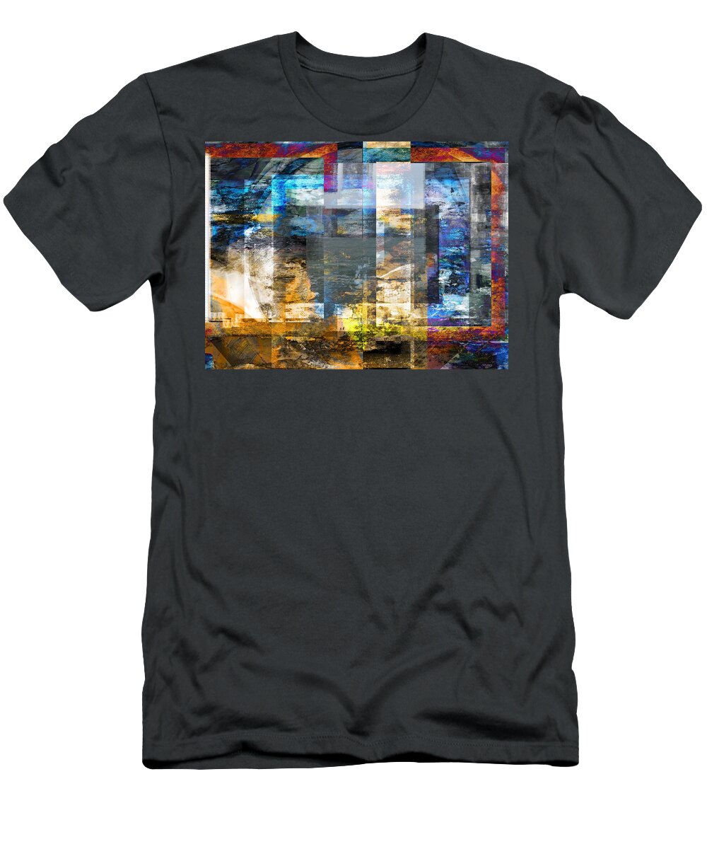 Abstract T-Shirt featuring the digital art Abstract Wave .. by Art Di