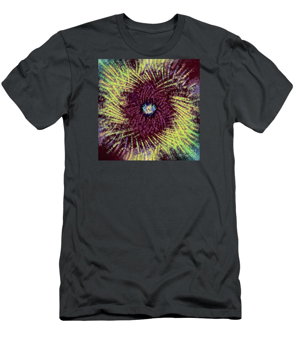 Abstract T-Shirt featuring the photograph Abstract Swirl 02 by Jack Torcello