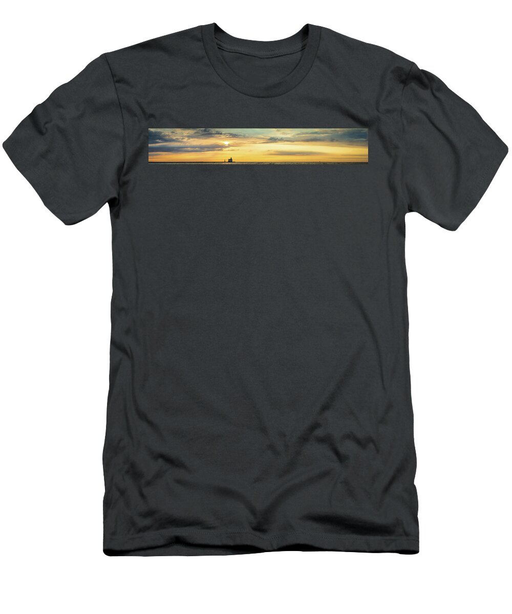 Lighthouse T-Shirt featuring the photograph Abundance of Atmosphere by Bill Pevlor