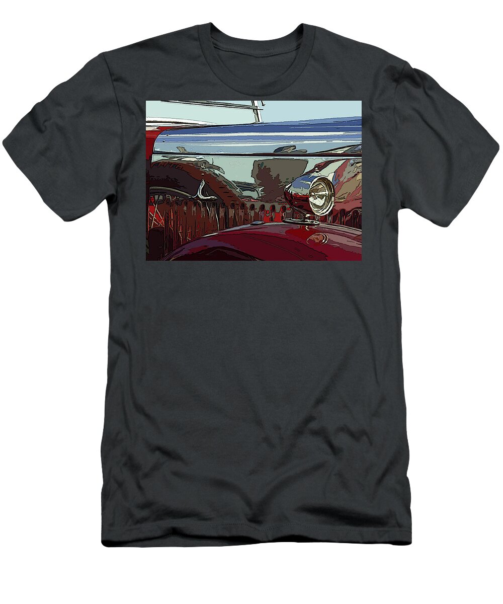 Auto T-Shirt featuring the photograph AC Shiner by James Rentz