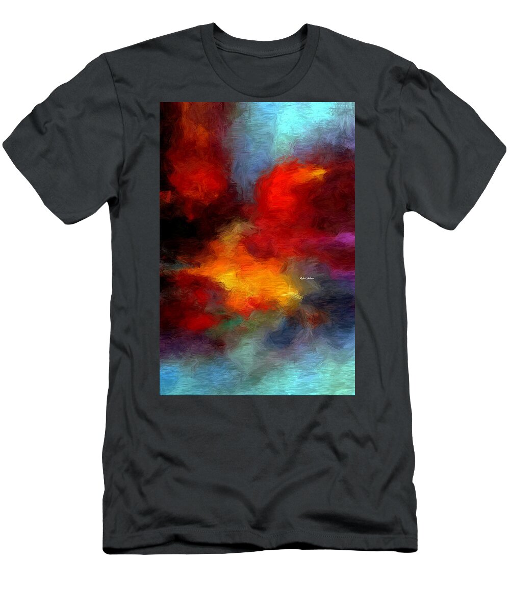 Rafael Salazar T-Shirt featuring the digital art Affinity by Rafael Salazar