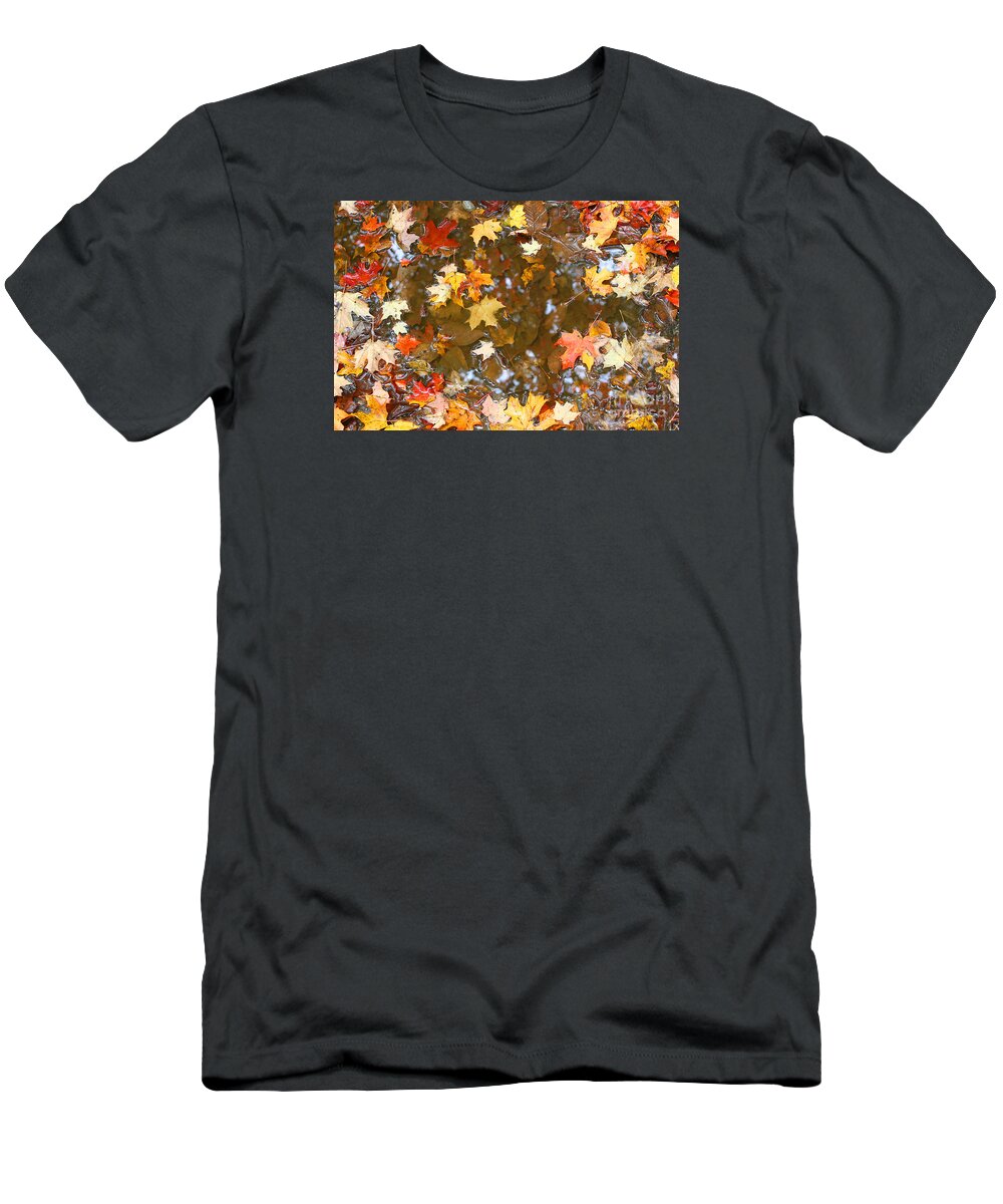 Fall T-Shirt featuring the photograph After the Fall by Mariarosa Rockefeller