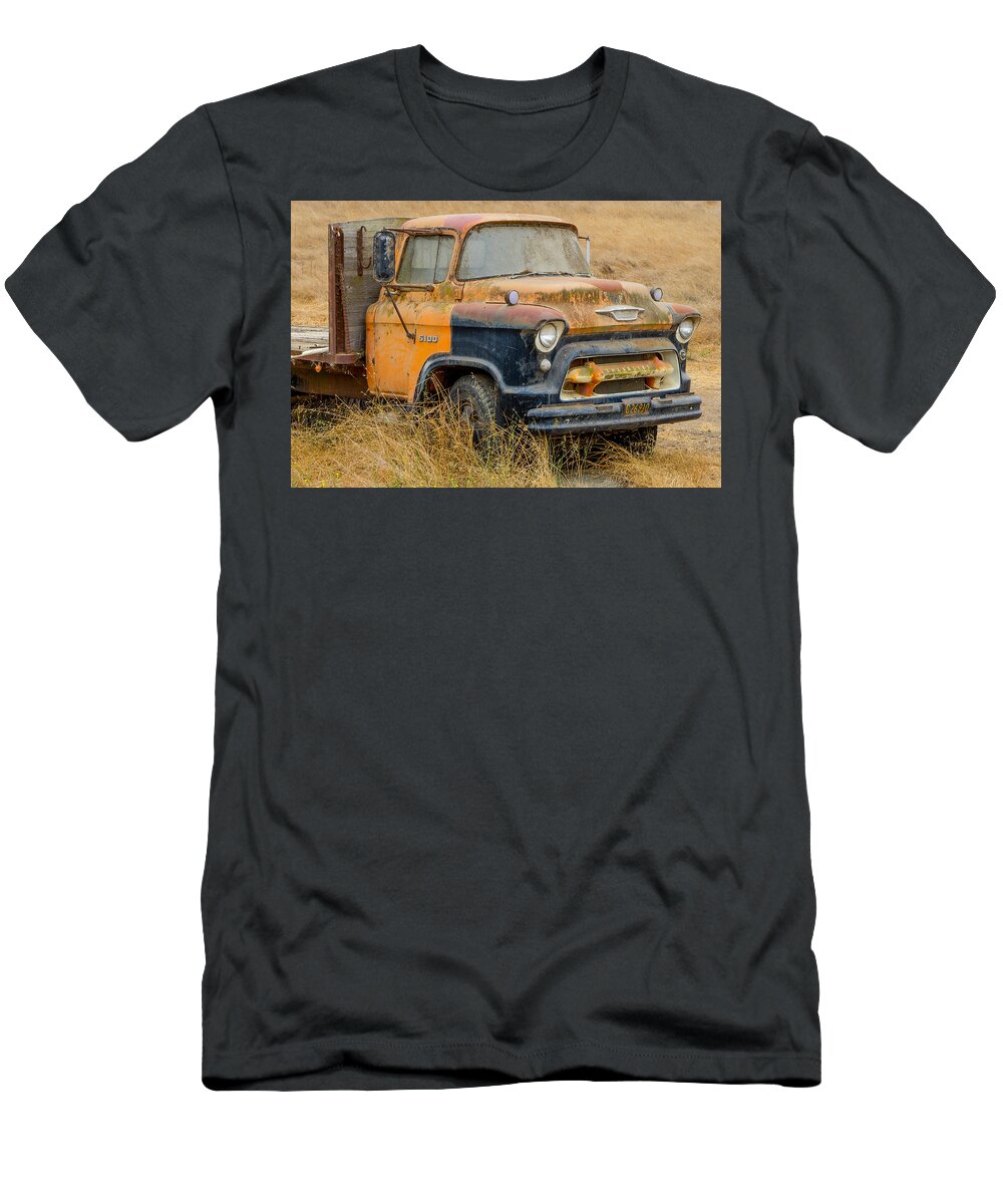 Truck T-Shirt featuring the photograph All Used Up by Derek Dean