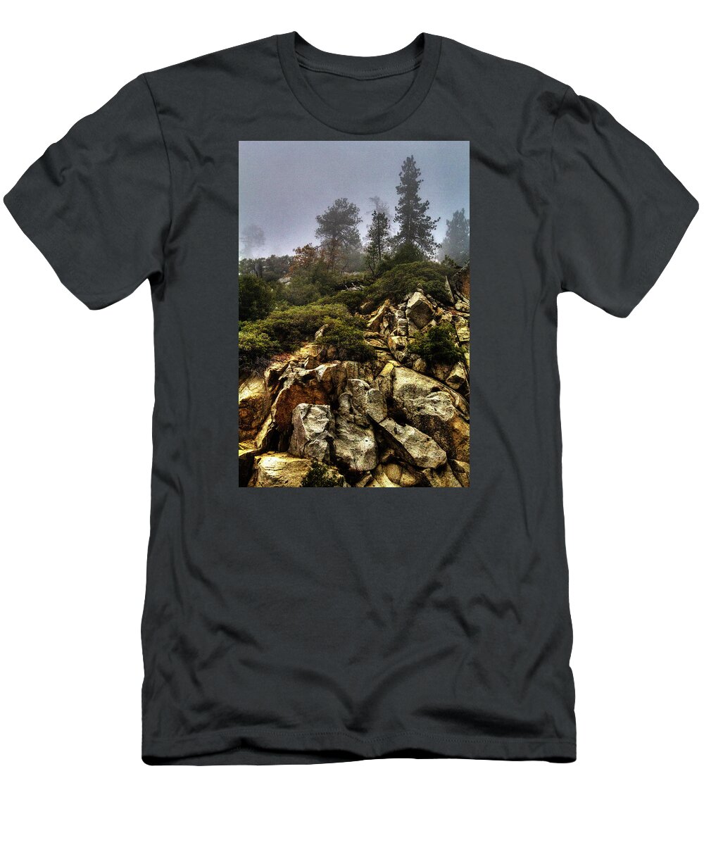California T-Shirt featuring the photograph Along the General's Highway Sequoia National Park by Roger Passman