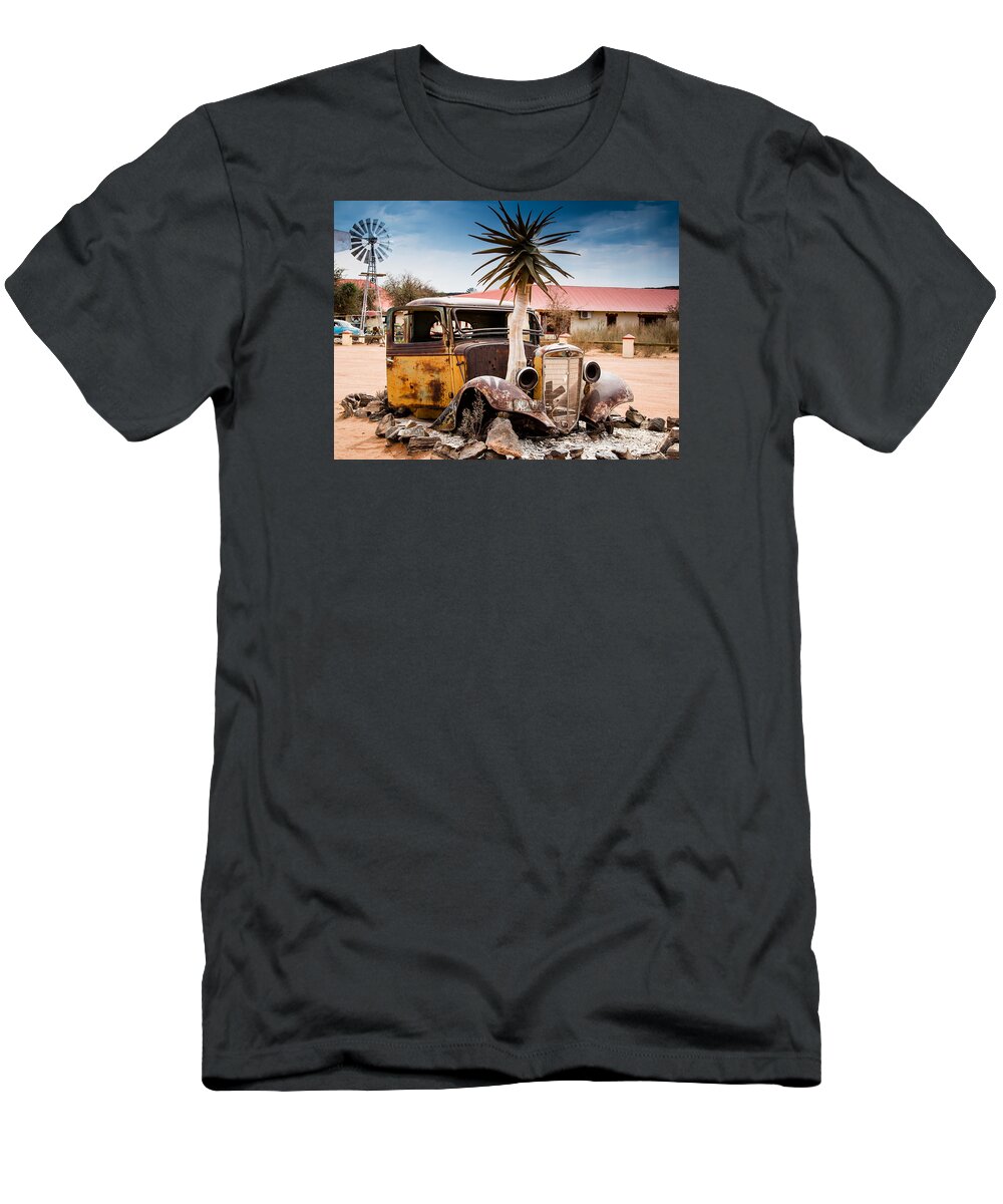 Old T-Shirt featuring the photograph An embrace that cannot be unloosened - 3 by Claudio Maioli