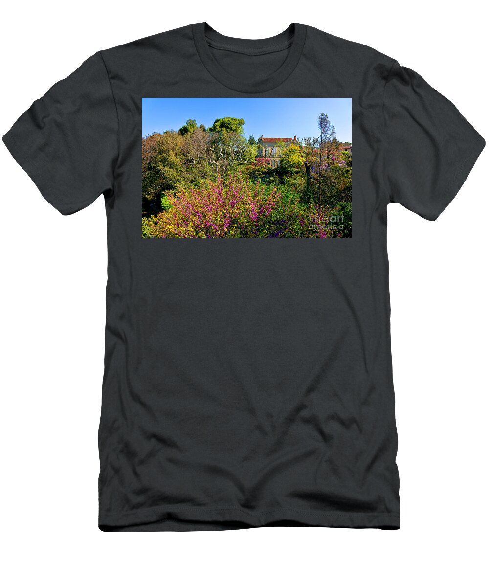 Provence T-Shirt featuring the photograph An Old House in Provence by Olivier Le Queinec