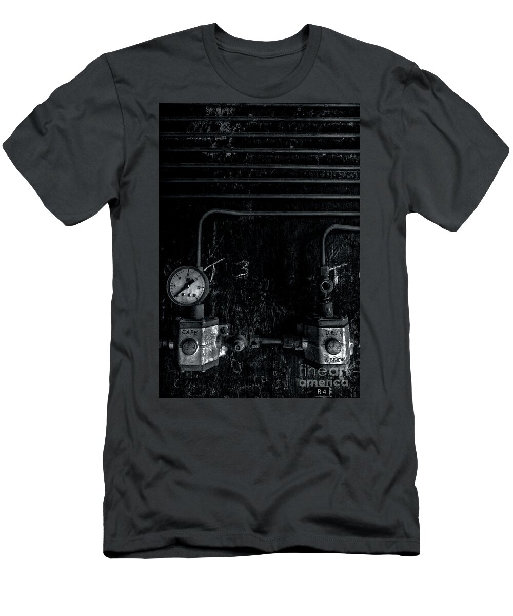 Industrial T-Shirt featuring the photograph Analog Motherboard 3 by James Aiken