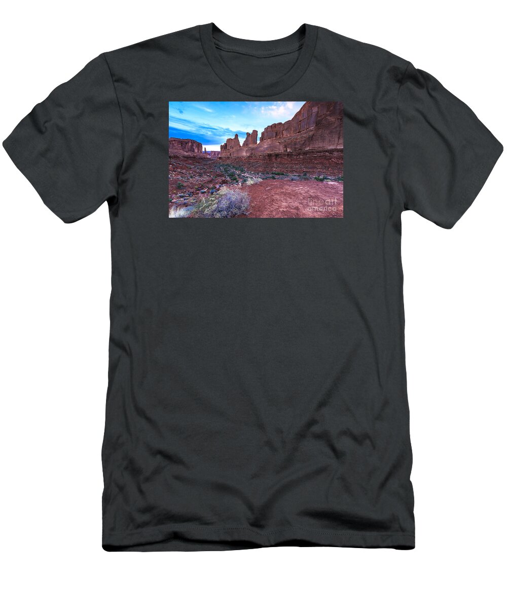 Arches T-Shirt featuring the photograph Arches Park Avenue by Ben Graham