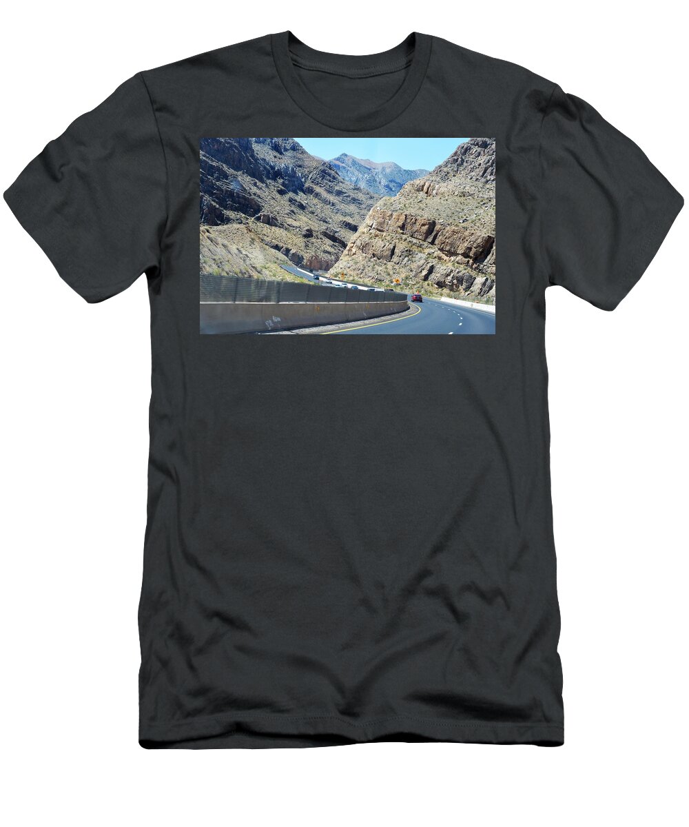 Highway T-Shirt featuring the photograph Arizona 2016 by Michelle Hoffmann