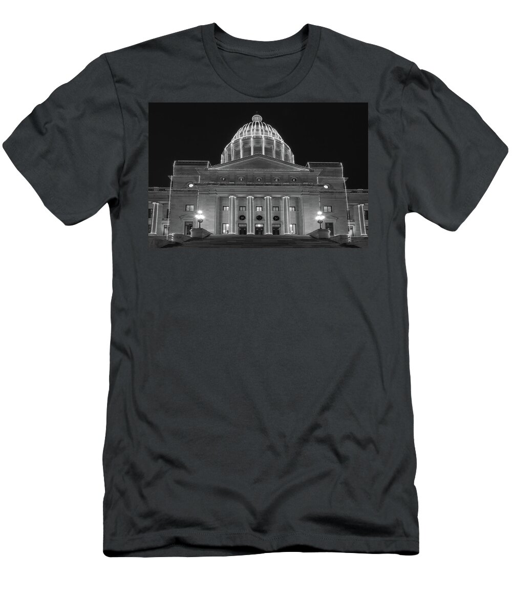 Arkansas T-Shirt featuring the photograph Arkansas State Capitol by Eilish Palmer