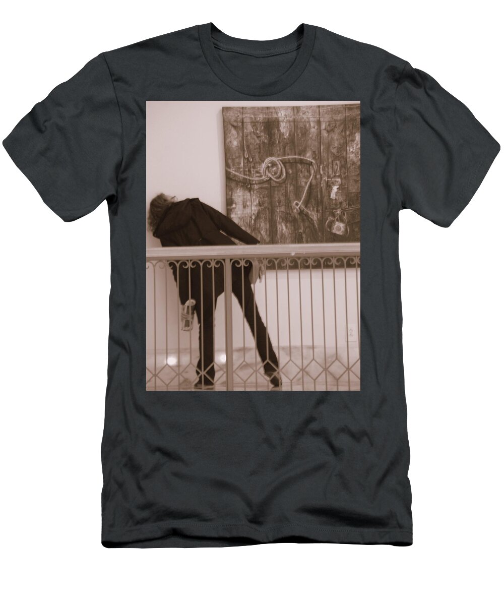 Art Museum T-Shirt featuring the photograph Art from All Angles by Valerie Collins