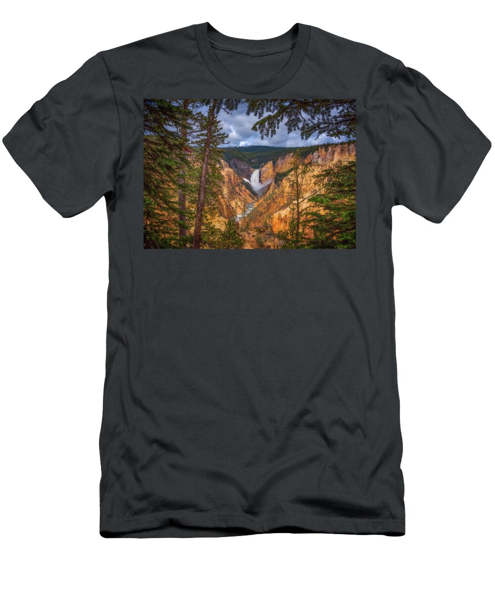 Waterfalls T-Shirt featuring the photograph Artist Point Afternoon by Darren White