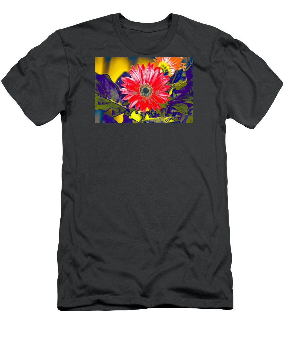 Artistic T-Shirt featuring the photograph Artistic Bloom - PLA227 by Gordon Sarti