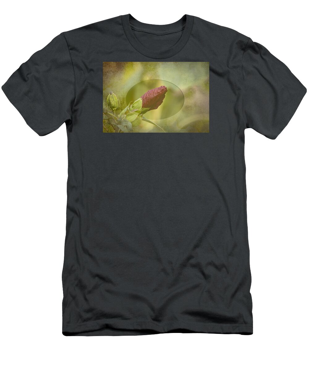 Hibiscus Rosa-sinensis T-Shirt featuring the photograph Artistic Hibiscus 2015-1 by Thomas Young