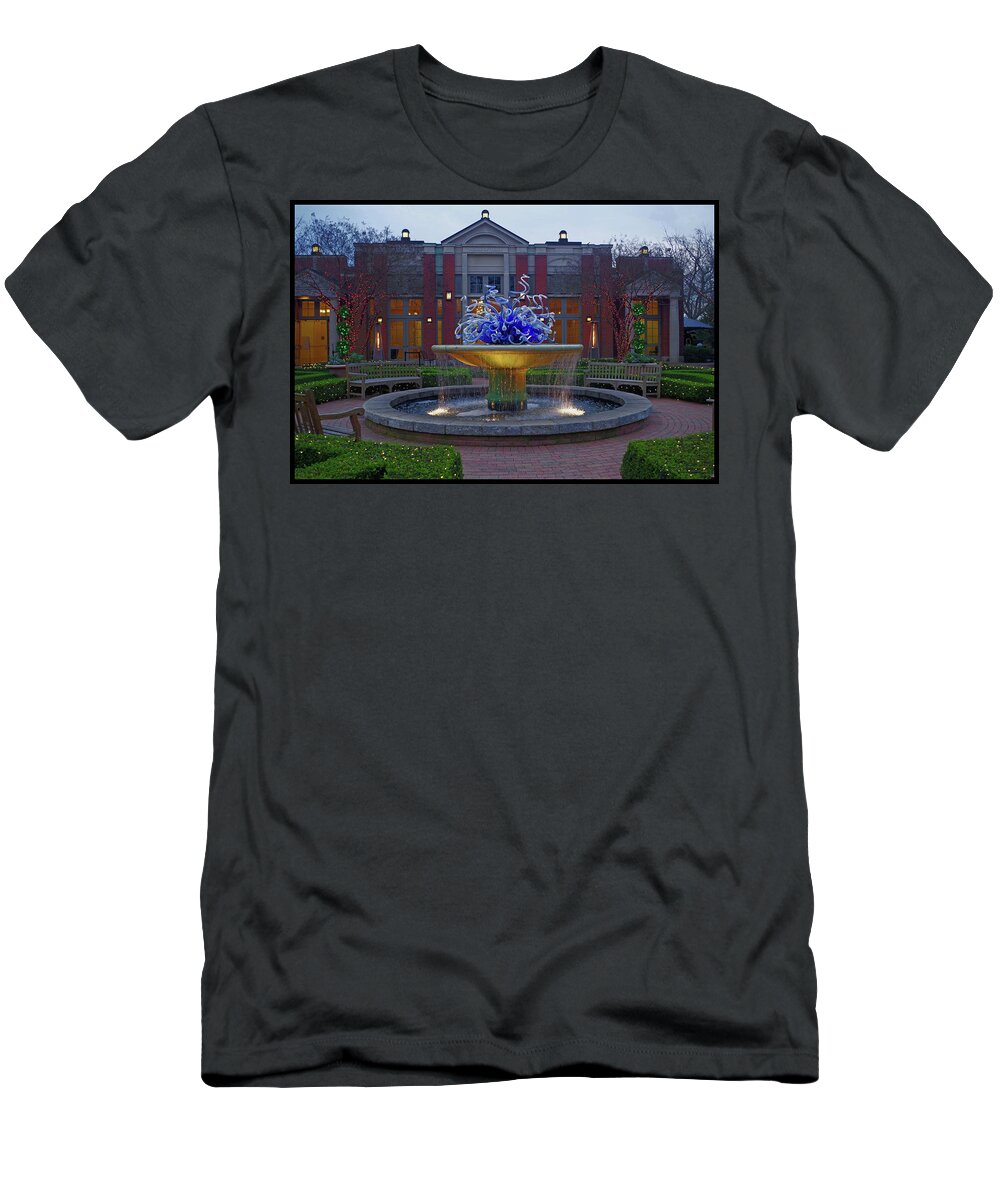 Garden T-Shirt featuring the photograph Atlanta Botanical Garden of Lights by Bess Carter