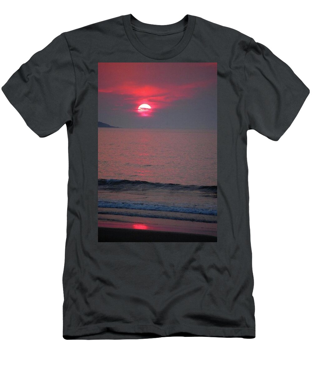 Sunrise T-Shirt featuring the photograph Atlantic Sunrise by Sumoflam Photography