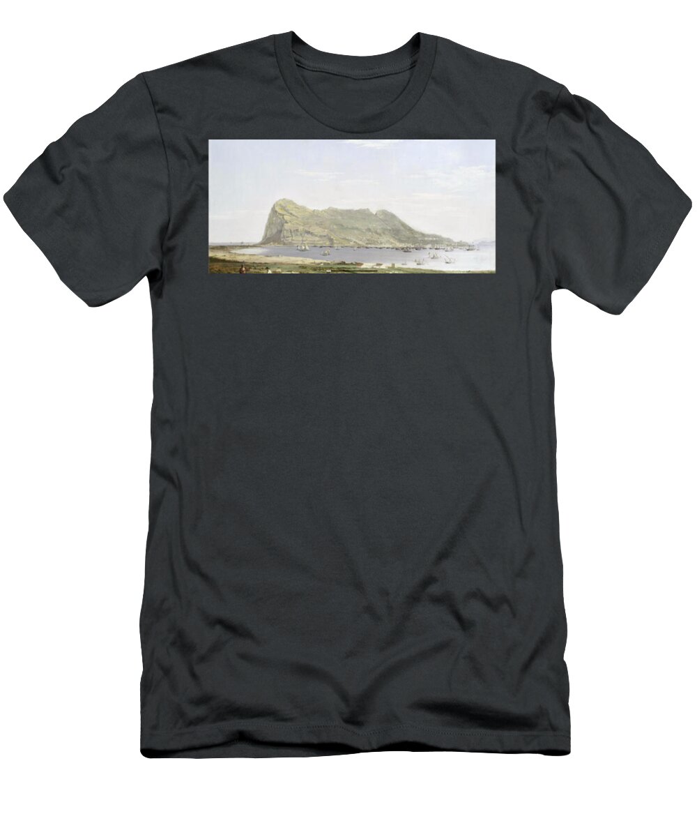 Attributed To Thomas Ender (austrian T-Shirt featuring the painting Attributed To Thomas Ender by MotionAge Designs