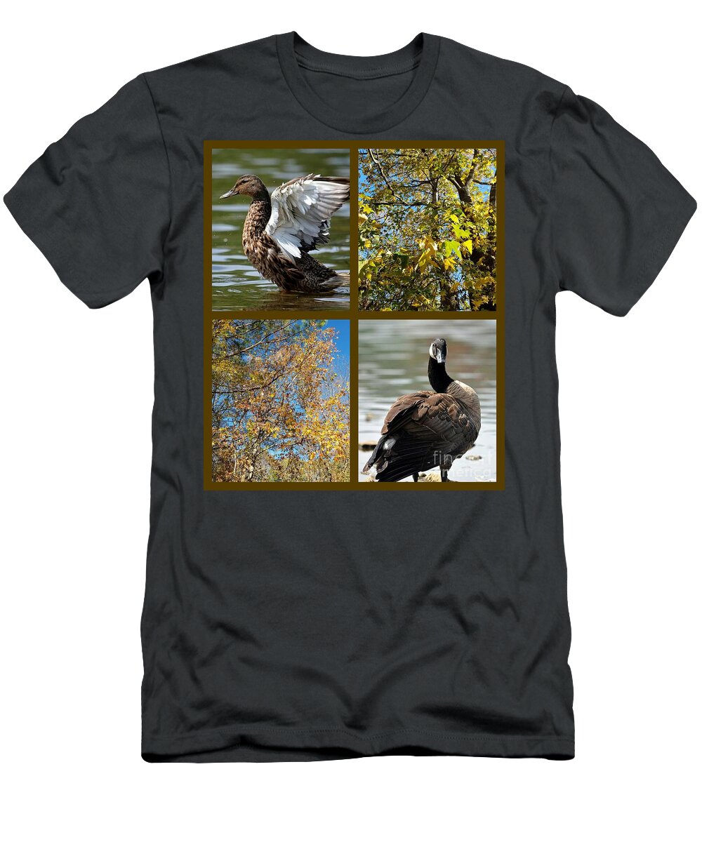 Autumn T-Shirt featuring the photograph Autumn by Maria Urso