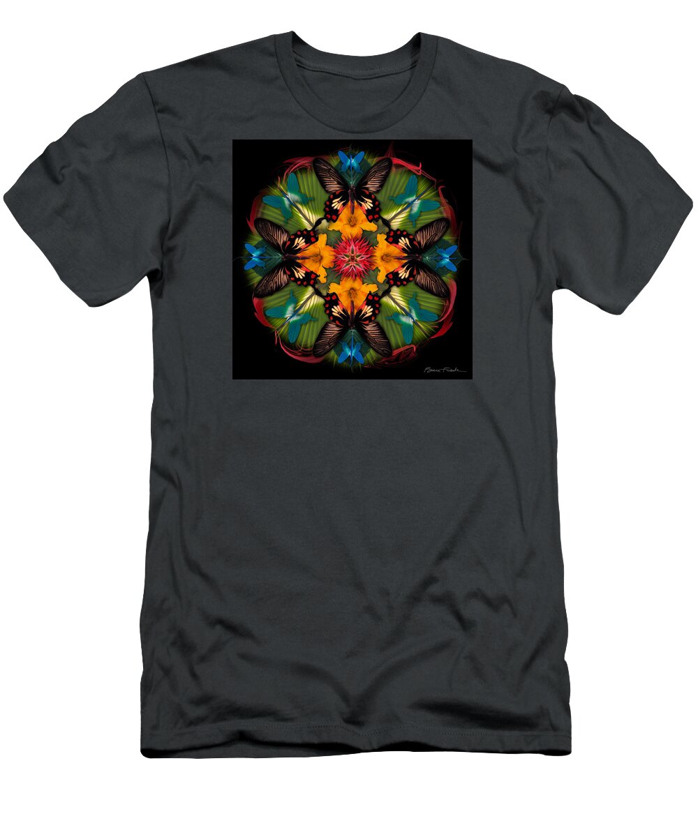 Botanical T-Shirt featuring the photograph Balance by Bruce Frank