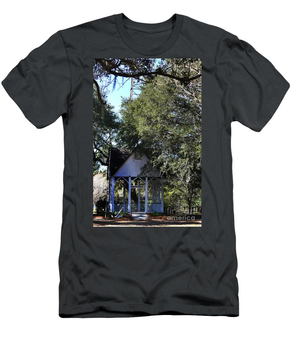 Scenic Tours T-Shirt featuring the photograph Bandstand by Skip Willits