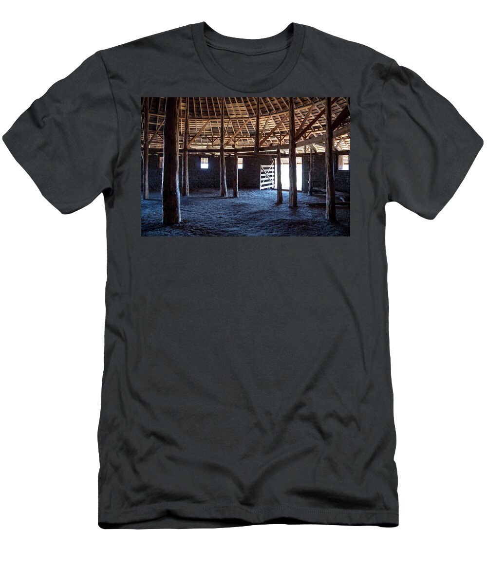 Barns T-Shirt featuring the photograph Barn Moments by Steven Clark
