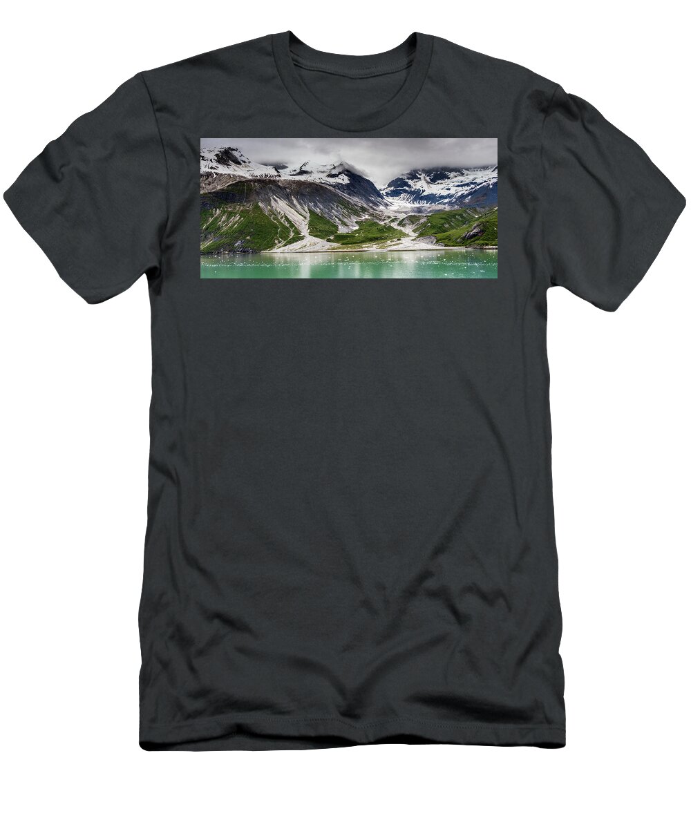 Mountains T-Shirt featuring the photograph Barren Alaska by Ed Clark