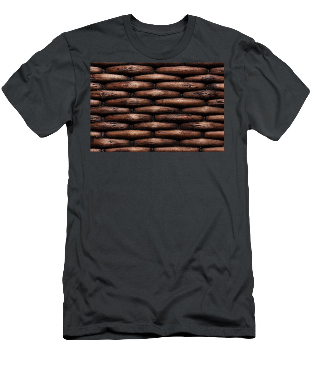Basket T-Shirt featuring the photograph Basket Pattern by Mike Eingle