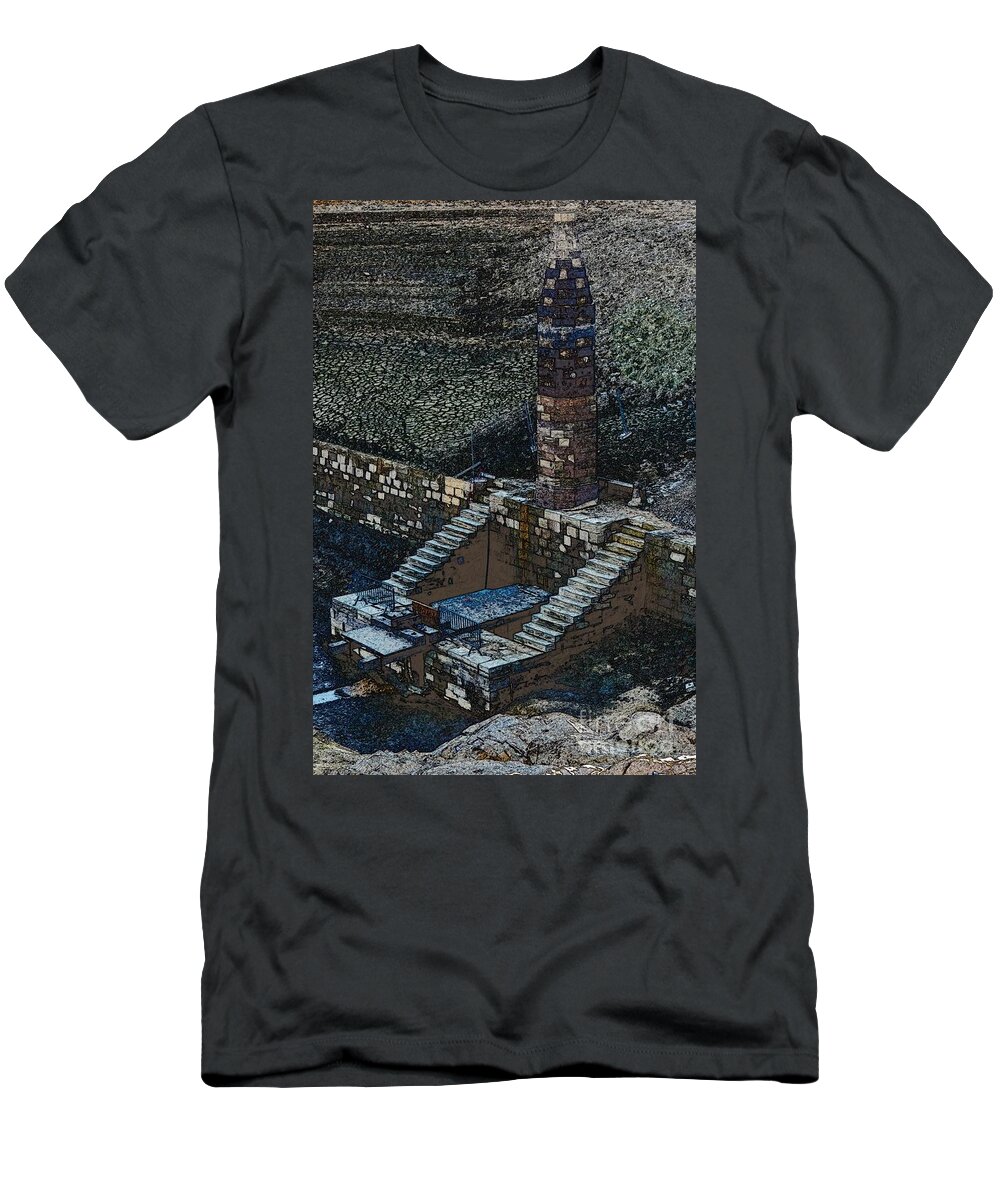 Laudot T-Shirt featuring the photograph Bassin de Saint-Ferreol by Jean Bernard Roussilhe