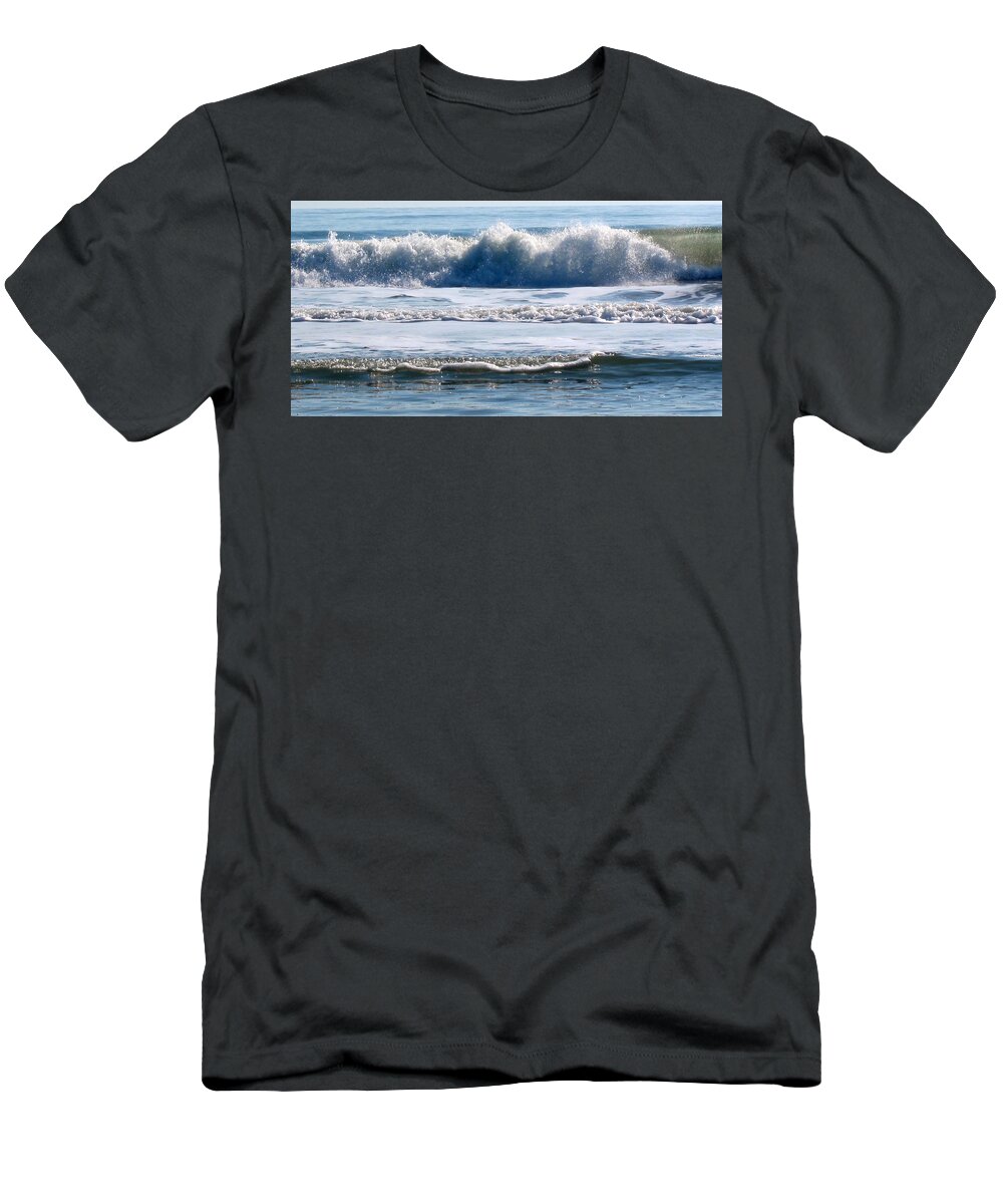 Beach T-Shirt featuring the photograph Beach At IOP by Pat Exum