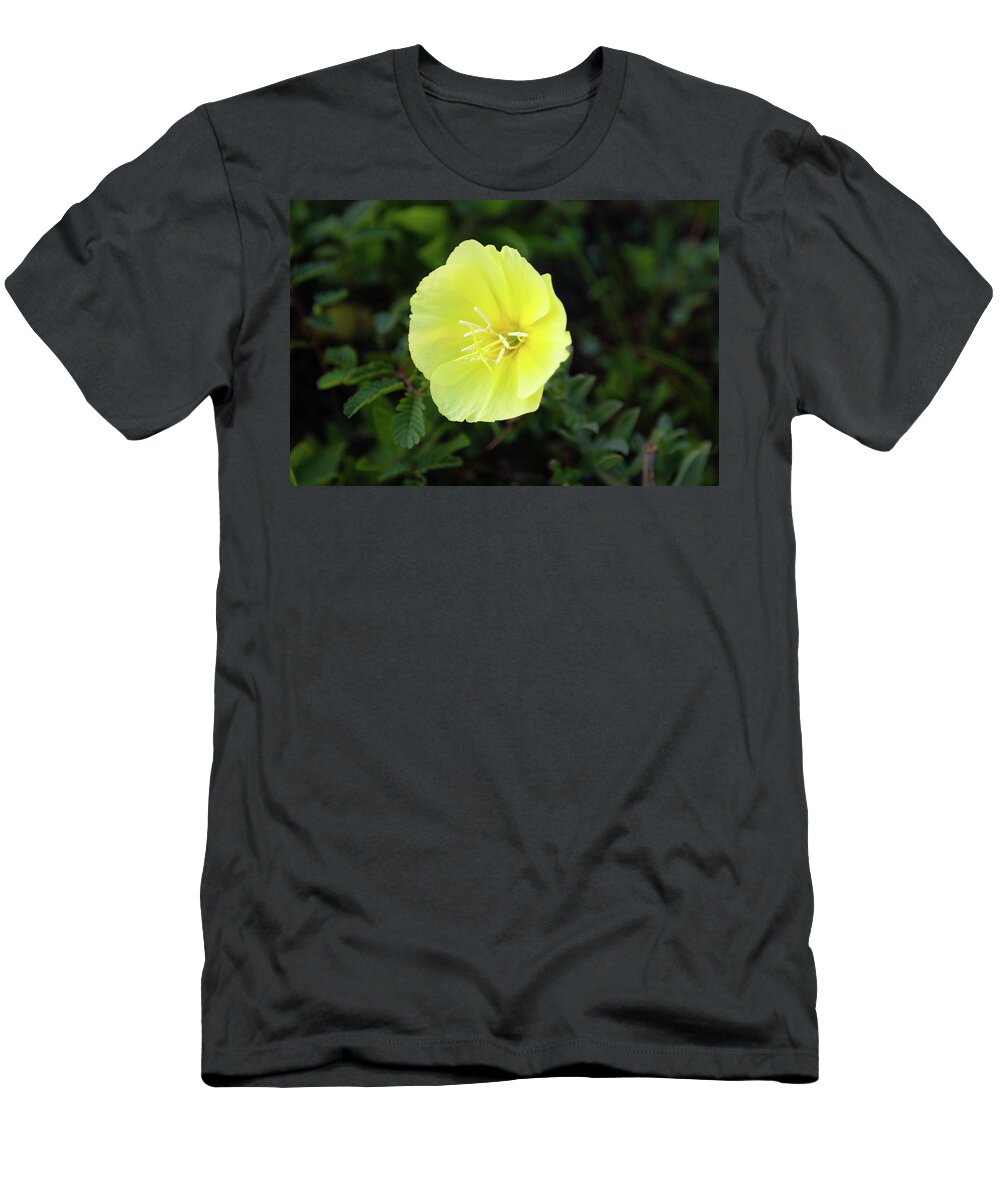  T-Shirt featuring the photograph Beach Flower by Judy Wright Lott
