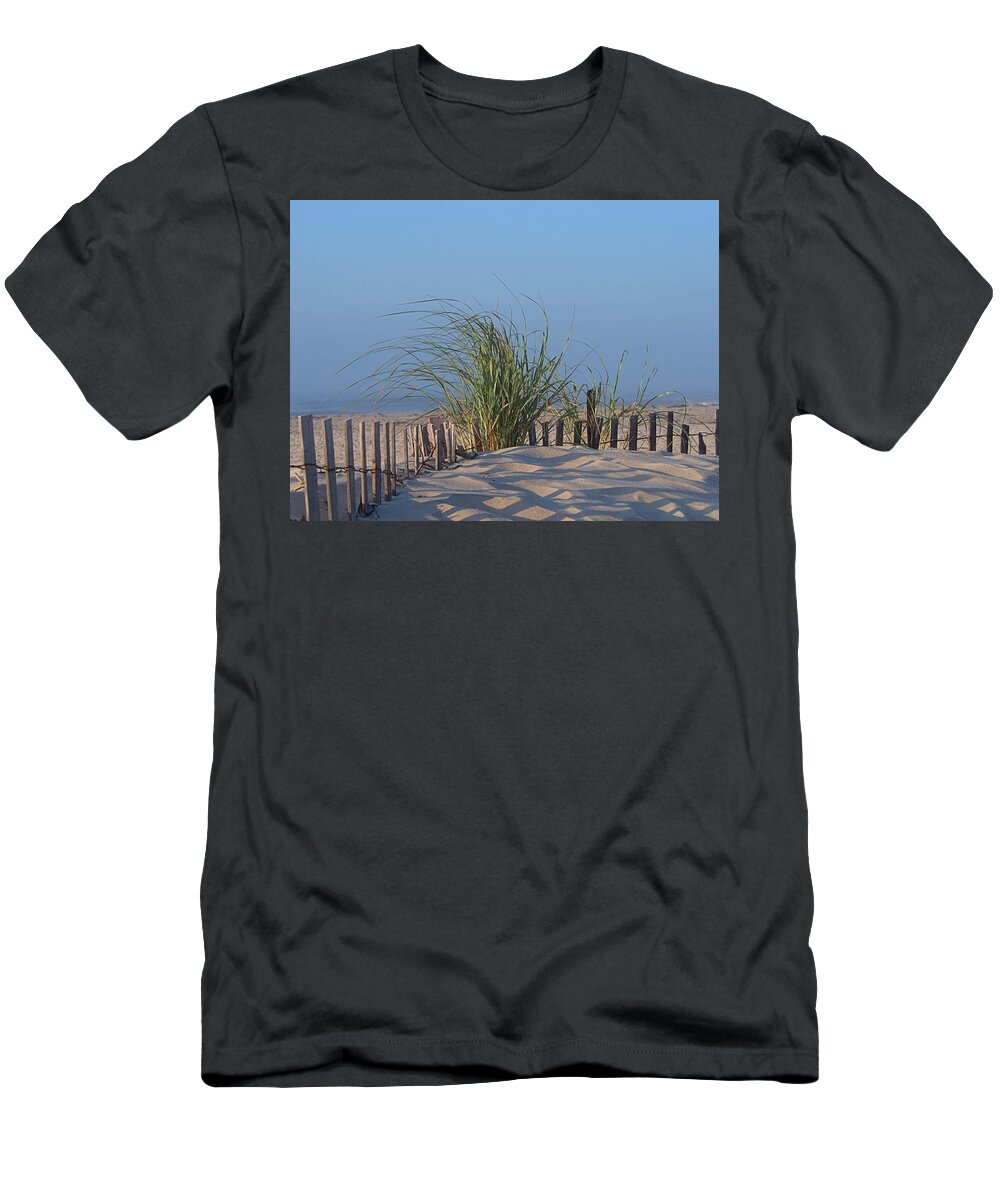 Seas T-Shirt featuring the photograph Beach Grass I V by Newwwman