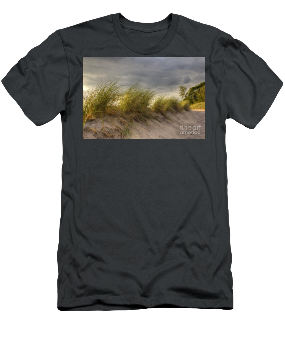 Beach T-Shirt featuring the photograph Beach Grasses by Rod Best