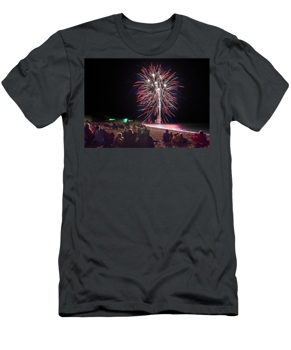Bill Pevlor T-Shirt featuring the photograph Beachside Spectacular by Bill Pevlor