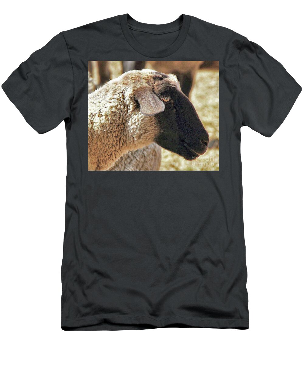 Animals T-Shirt featuring the photograph Beautiful Girl by Joyce Creswell