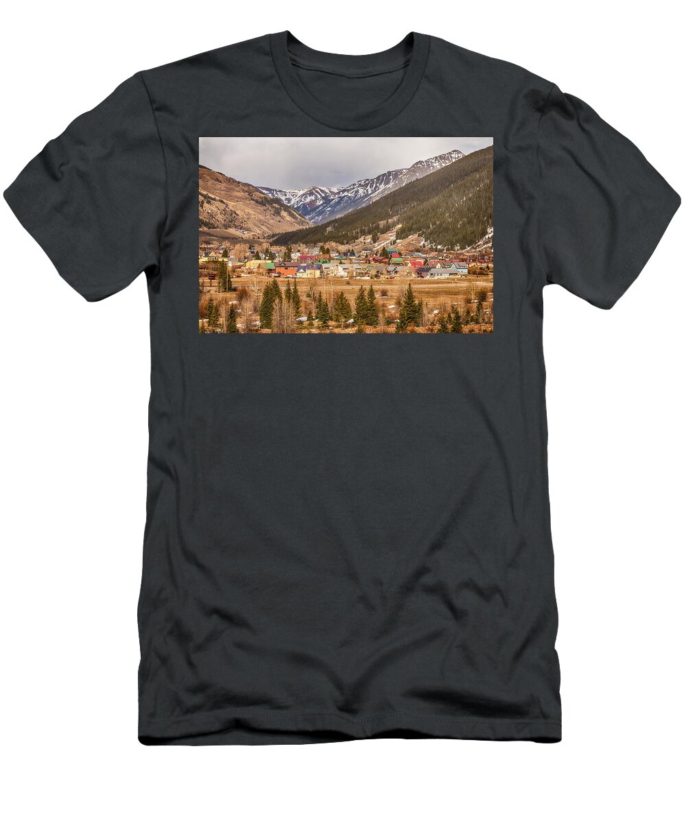 Colorado T-Shirt featuring the photograph Beautiful Silverton Colorado by James BO Insogna