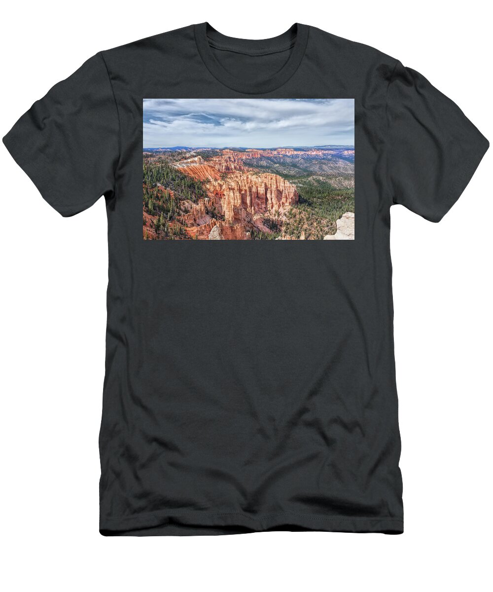 Landscape T-Shirt featuring the photograph Beauty of Bryce by John M Bailey
