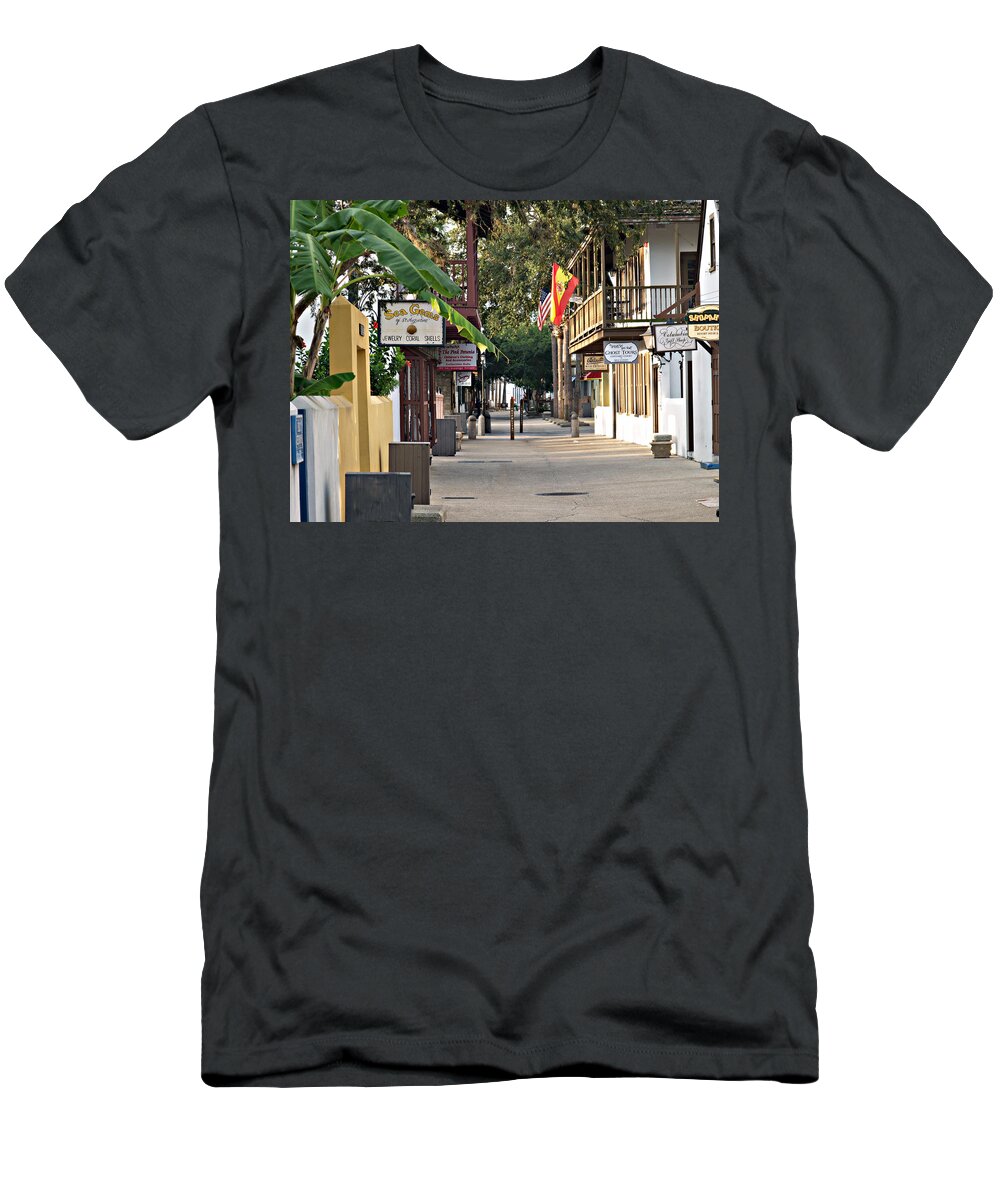 Florida T-Shirt featuring the photograph Before The Tourists 1 by Bob Johnson