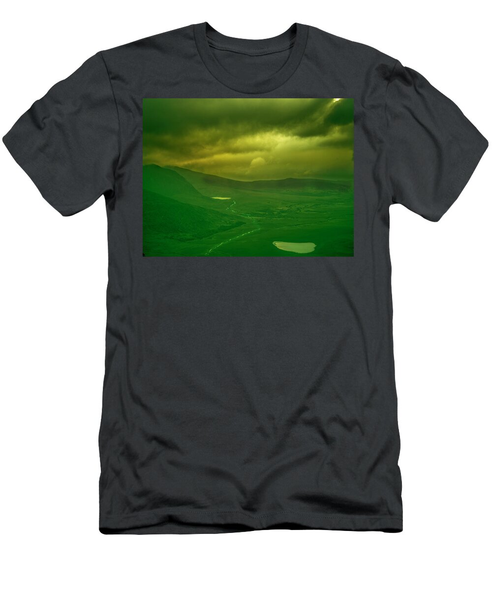 Cloud T-Shirt featuring the photograph Beginning of myth. by Leif Sohlman