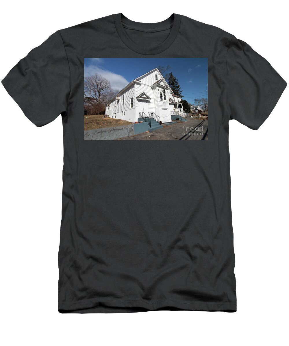 Bethel Ame Church T-Shirt featuring the photograph Bethel AME Church Huntington by Steven Spak