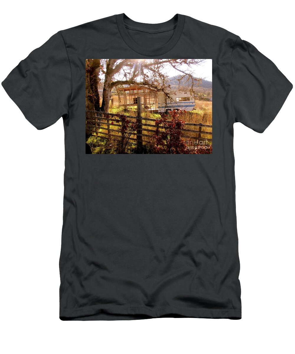 Forgotten T-Shirt featuring the photograph Beyond forgetten by Marie Neder
