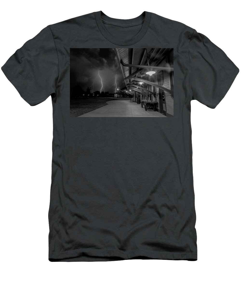 Black And White T-Shirt featuring the photograph Black and White 64 by Jimmy McDonald