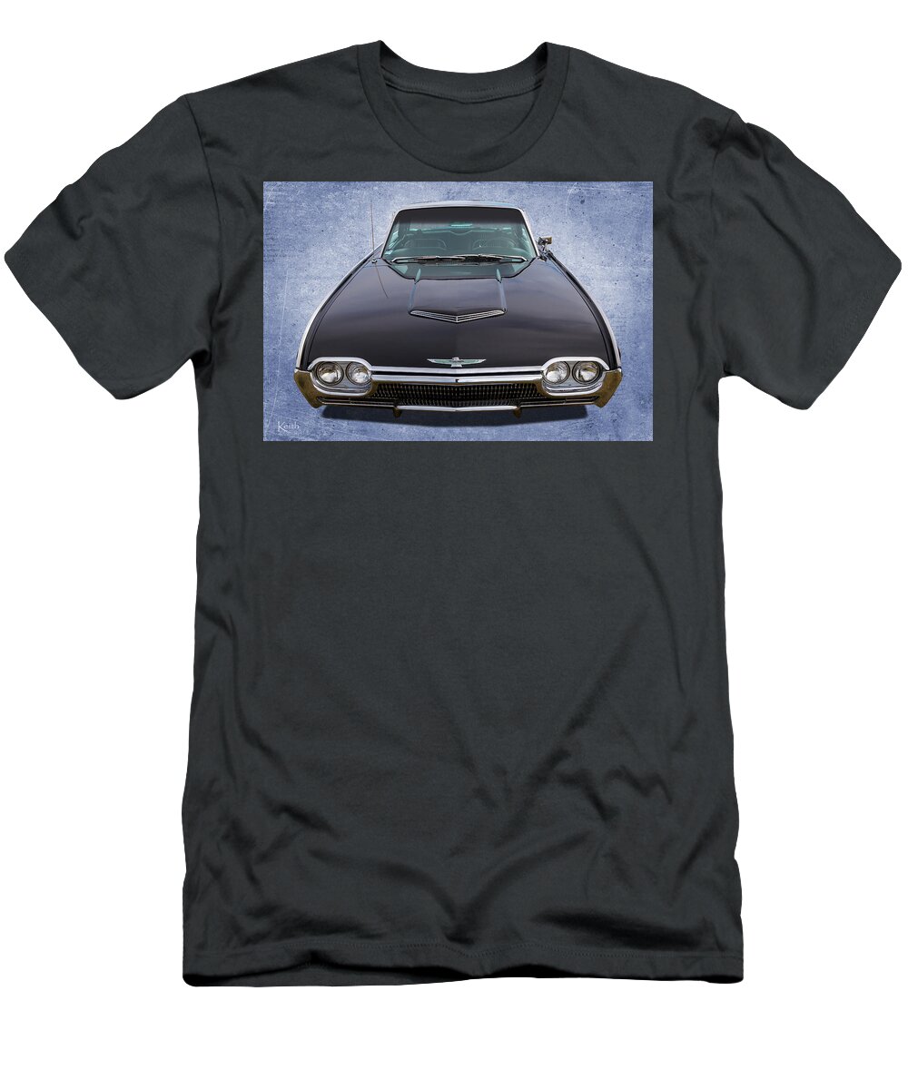 Car T-Shirt featuring the photograph Black Tee by Keith Hawley