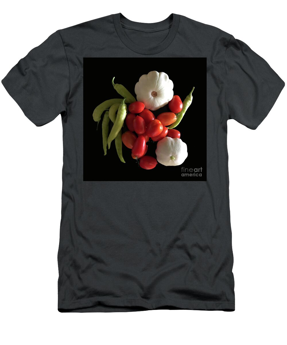 Pattypan T-Shirt featuring the photograph Blessings from the Garden by Cheryl McClure