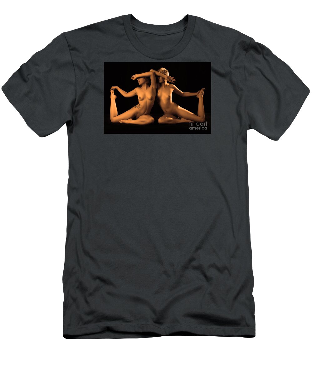 Artistic T-Shirt featuring the photograph Blinded by the light by Robert WK Clark